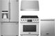 Signature Kitchen Suite 4 Piece Stainless Steel Kitchen Package-0
