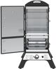Broil King® Smoke™ 28” Black Freestanding Natural Gas Cabinet Smoker-1