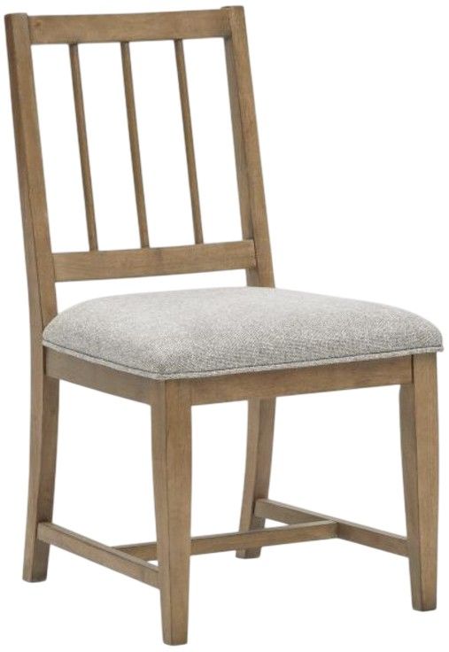 Magnussen Home® Lindon Belgian Wheat/Gray Dining Side Chair-0