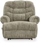 Signature Design by Ashley® Movie Man Taupe Recliner-2