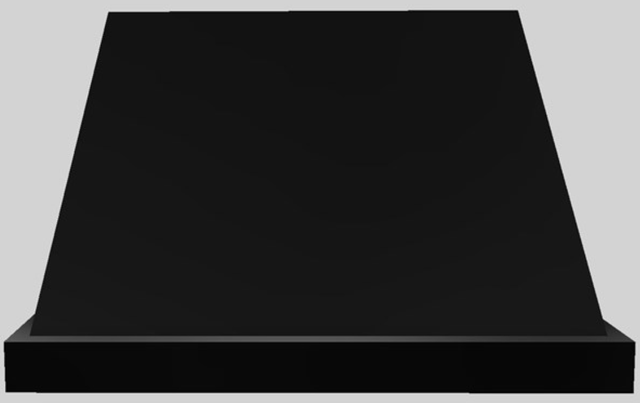 Vent-A-Hood® Designer Series 48" Black Wall Mounted Range Hood-0