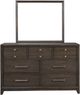 Signature Design by Ashley® Brueban 6-Piece Brown King Panel Storage Bed Set-4