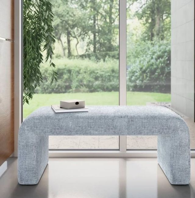 Jofran Inc. Sophia Blue Small Bench-1