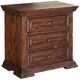 International Furniture Direct Terra Rich Brown Nightstand-0