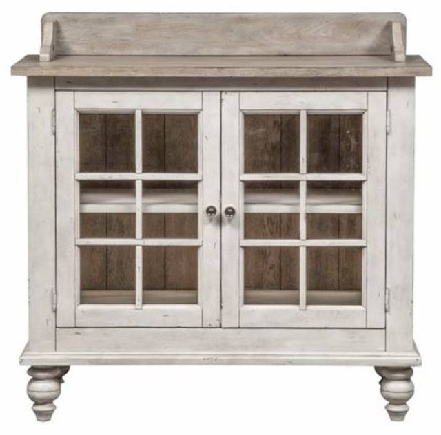 Liberty Furniture Whitney Antique Linen/Weathered Gray Server-2