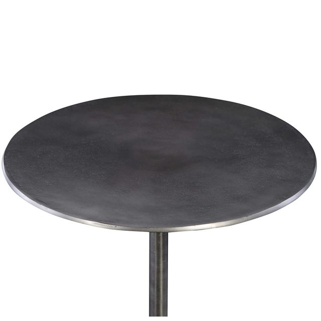 Uttermost® Beacon Nickel Accent Table-3