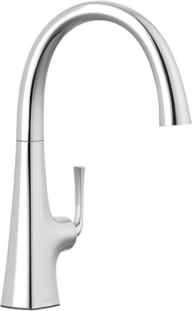 KOHLER® Graze® Polished Chrome Single-Handle Bar Sink Faucet-0