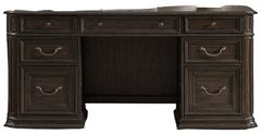 Liberty Furniture Provence Park Chateau Brown Jr Executive Credenza