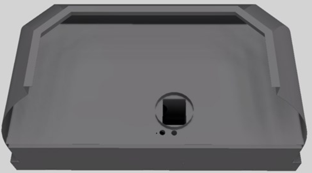 Vent-A-Hood® Designer Series 48" Gunsmoke Wall Mounted Range Hood-2