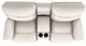 La-Z-Boy® James Oyster Power Reclining Loveseat with Console, Headrest, and Lumbar-4