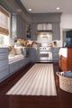 Capel Rugs Hampton Shingle 24" x 8' Vertical Stripe Rectangle Runner Rug-2