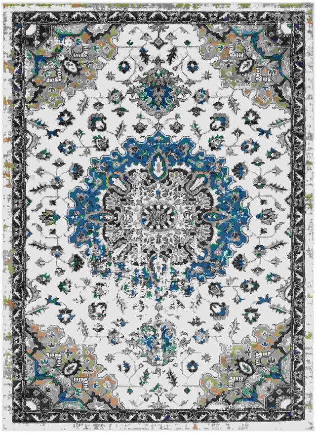 Surya Clairmont Multi-Color 5'x7' Area Rug-0