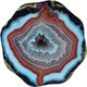 TOV Furniture Lava Blue Agate Side Table-2