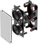 JBL® Studio 88LCR 8" Black 2-Way In-Wall Speaker-4