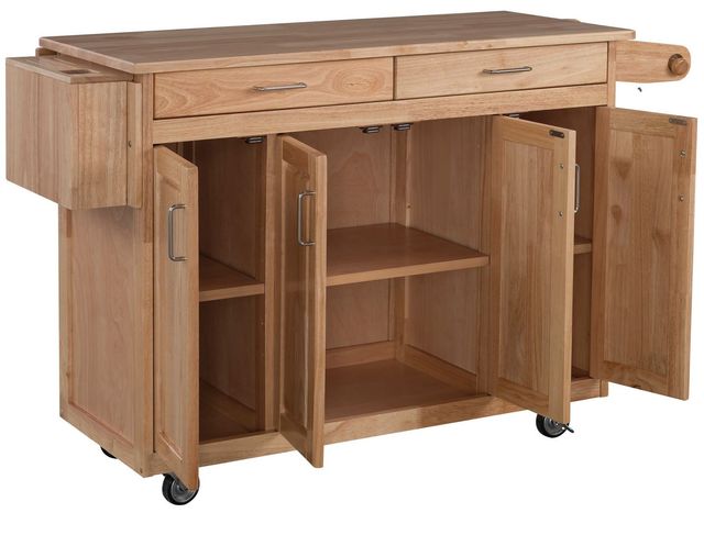homestyles® General Line Brown Kitchen Cart-0