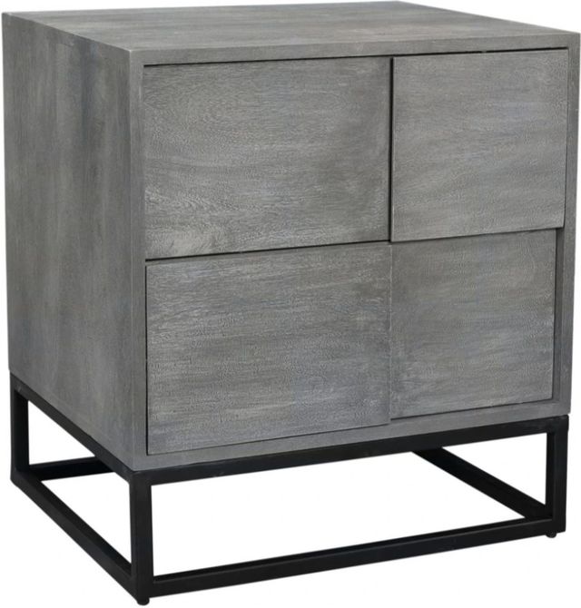 Moe's Home Collection Felix Grey Nightstand-0