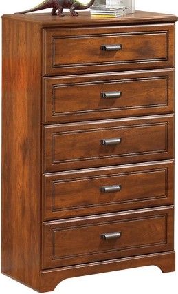 Signature Design by Ashley® Barchan 5-Piece Medium Brown Full Panel Bed Set-3