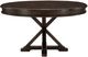 Mazin Furniture Cardano Driftwood Charcoal Round DIning Table-0