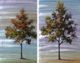 Crestview Collection Twins 2-piece Brown/Green Wall Art Set-1