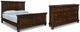 Millennium® by Ashley Porter 2-Piece Rustic Brown Queen Panel Bed Set-0