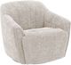 BarcaLounger® Millie Maze Tan Power Swivel Recliner-0