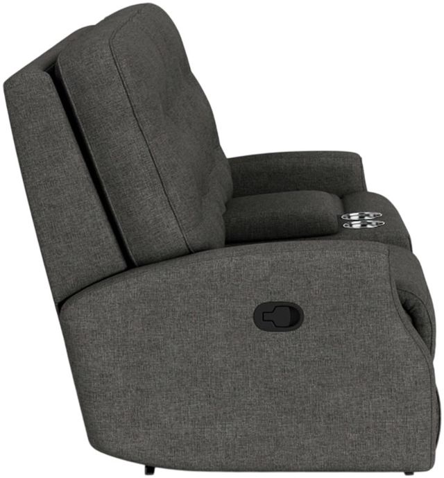 Flexsteel® Customizable Devon Manual Reclining Loveseat with Console-2