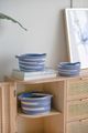 A & B Home 3-Piece Blue/White Basket Set-5