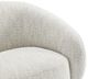 Furniture of America® Savino Beige Swivel Chair-4