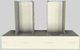 Vent-A-Hood® 54" Biscuit Contemporary Wall Mounted Range Hood-4