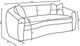 Coaster® Isabella 3-Piece Sand Fabric Upholstered Sofa Set-2