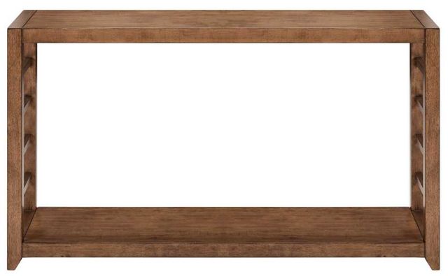 Liberty Furniture Shaker Lakes Harvest Brown Sofa Table-2