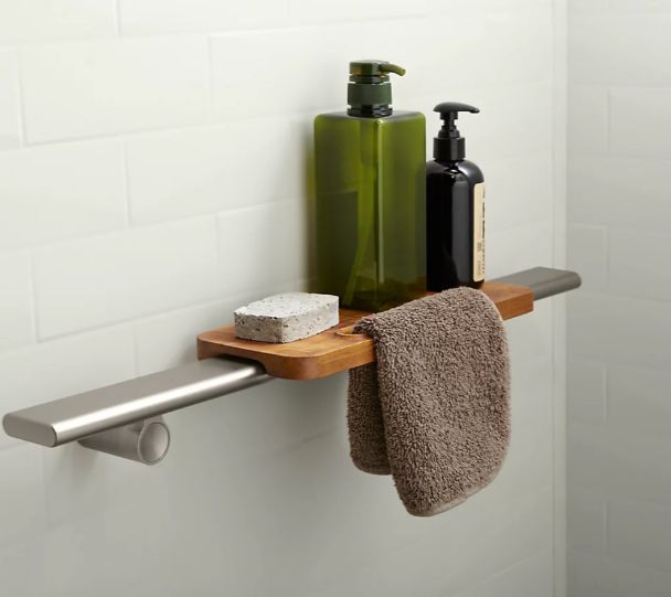 KOHLER® Choreograph® Anodized Brushed Nickel 24" Shower Barre-3