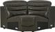 Signature Design by Ashley® Center Line 2-Piece Dark Gray Power Reclining Living Room Set-1