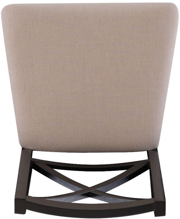 Linon Torino 2-Piece Black X-Back Dining Chair-4