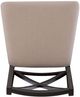 Linon Torino 2-Piece Black X-Back Dining Chair-4