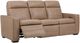 Flexsteel® Dutch Desert Tan Leather Power Reclining Sofa with Console-1