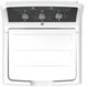 GE® White Top Load Washer & Electric Dryer Laundry Pair-2