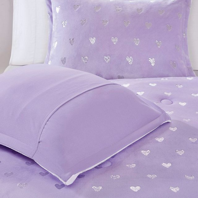 Olliix by Mi Zone Riley Purple Twin/Twin XL Comforter Set-3