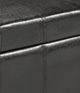 Brassex Inc. Espresso Storage Ottoman-1