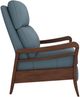 Best® Home Furnishings Customizable Ryberson Leather Power High Leg Recliner with Dark Walnut Legs-2