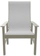 Telescope Casual Leeward Abalone/Storm Fabric/Polymer Outdoor MGP Sling Arm Chair-1