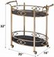 ACME Furniture Ottesen Black/Gold Serving Cart-2