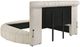 Coaster® Sonya 4-Piece Ivory Eastern King Upholstered Panel Bedroom Set-2