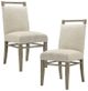 Olliix by Madison Park Cream Set of 2 Elmwood Dining Chairs-4
