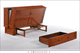 Night & Day™ Furniture Clover Murphy Cabinet Bed-1