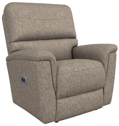 La-Z-Boy® Ava Porcini Power Rocking Recliner with Headrest-0