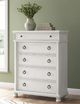 Signature Design by Ashley® Rowlenstown Antique White 5-Drawer Chest-1