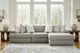 Signature Design by Ashley® Avaliyah 3-Piece Ash Right-Arm Facing Sectional and Chaise-1