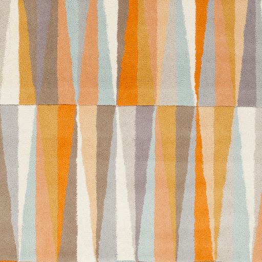 Surya Oasis Orange Multi 5'x8' Area Rug-1
