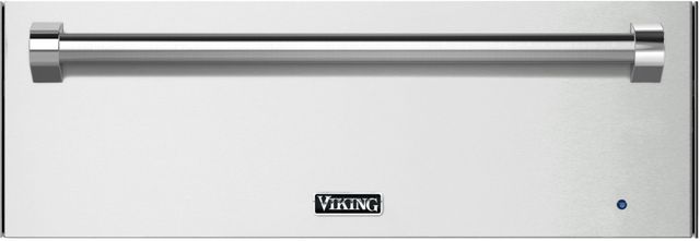 Viking® 3 Series 30" Frost White Warming Drawer-0